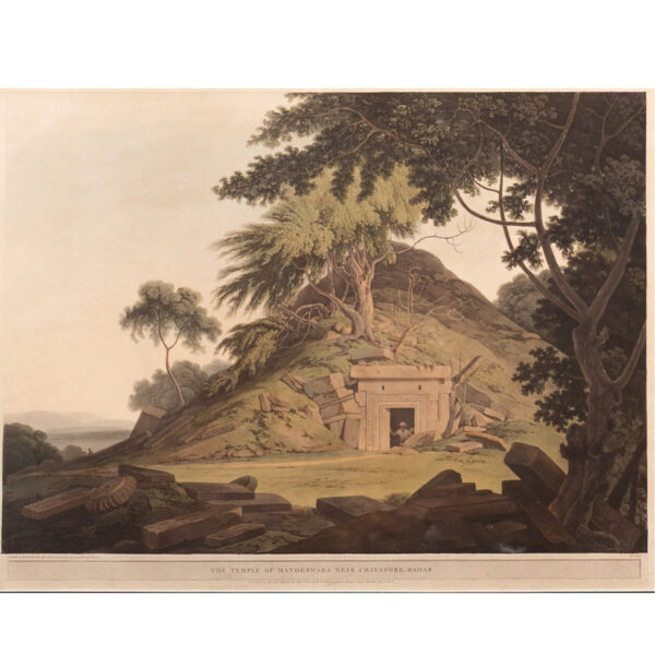 THE TEMPLE OF MANDESWARA NEAR CHAYNPORE, BAHAR