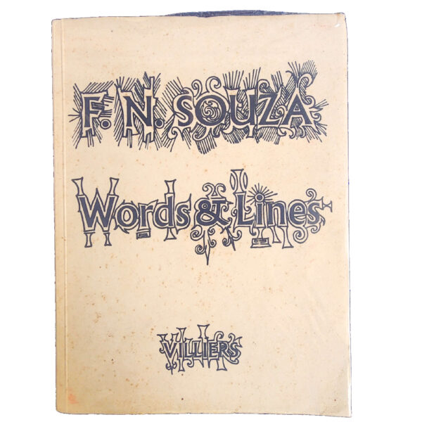 F.N SOUZA – WORDS & LINES